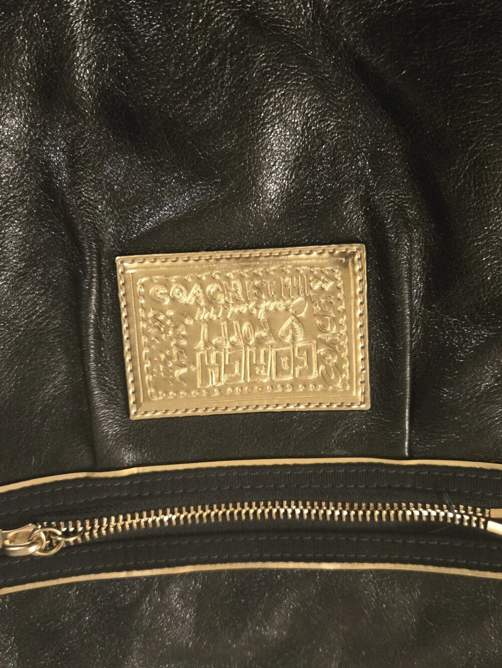 Coach Poppy Leather Jazzy -15289 - Licorice